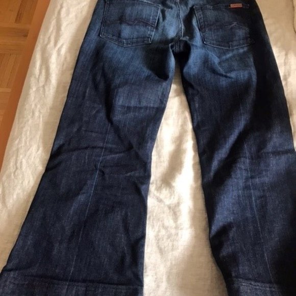 7 For All Mankind  cropped Jeans-Size 29 - Picture 3 of 6